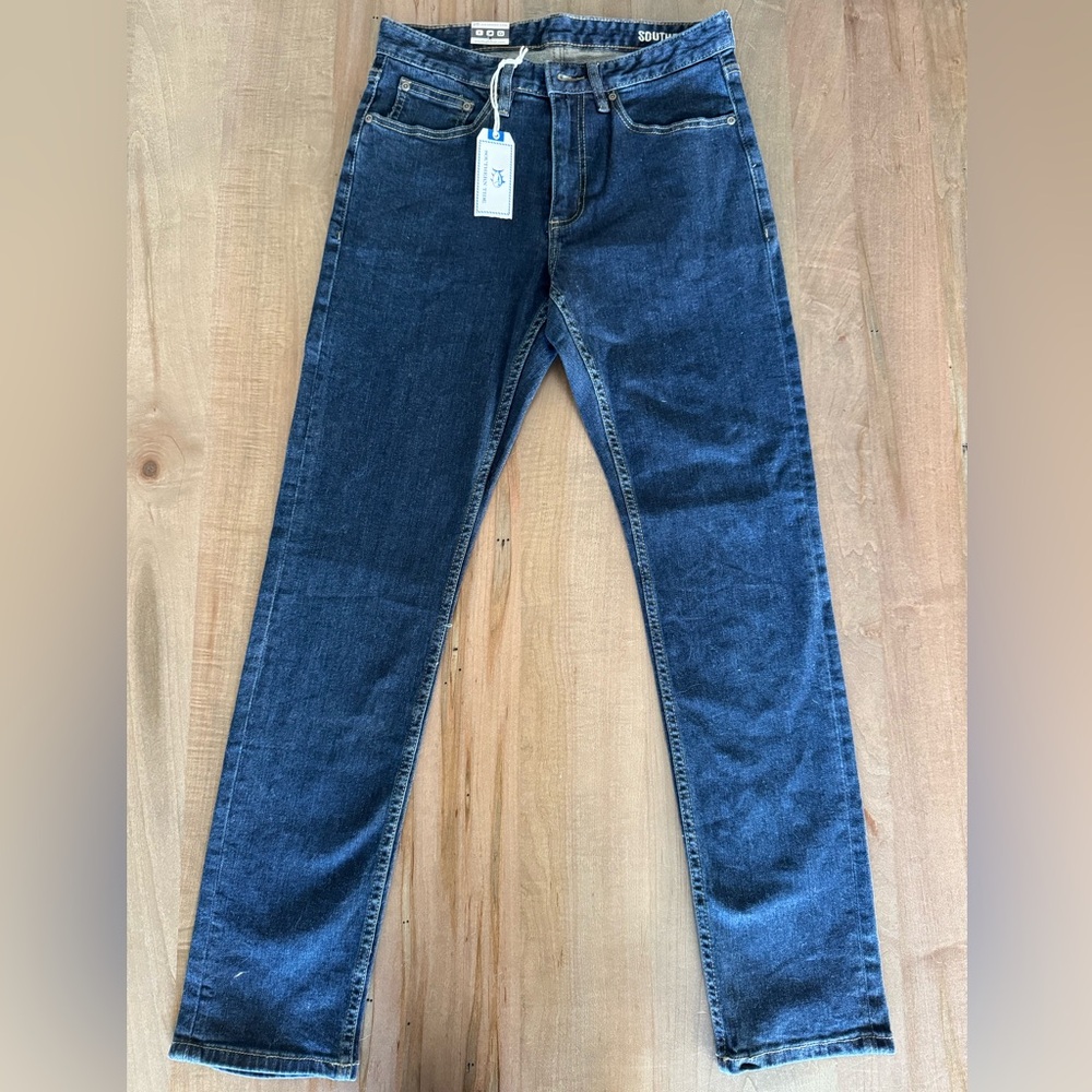 Southern Tide Dark Blue Straight Jeans